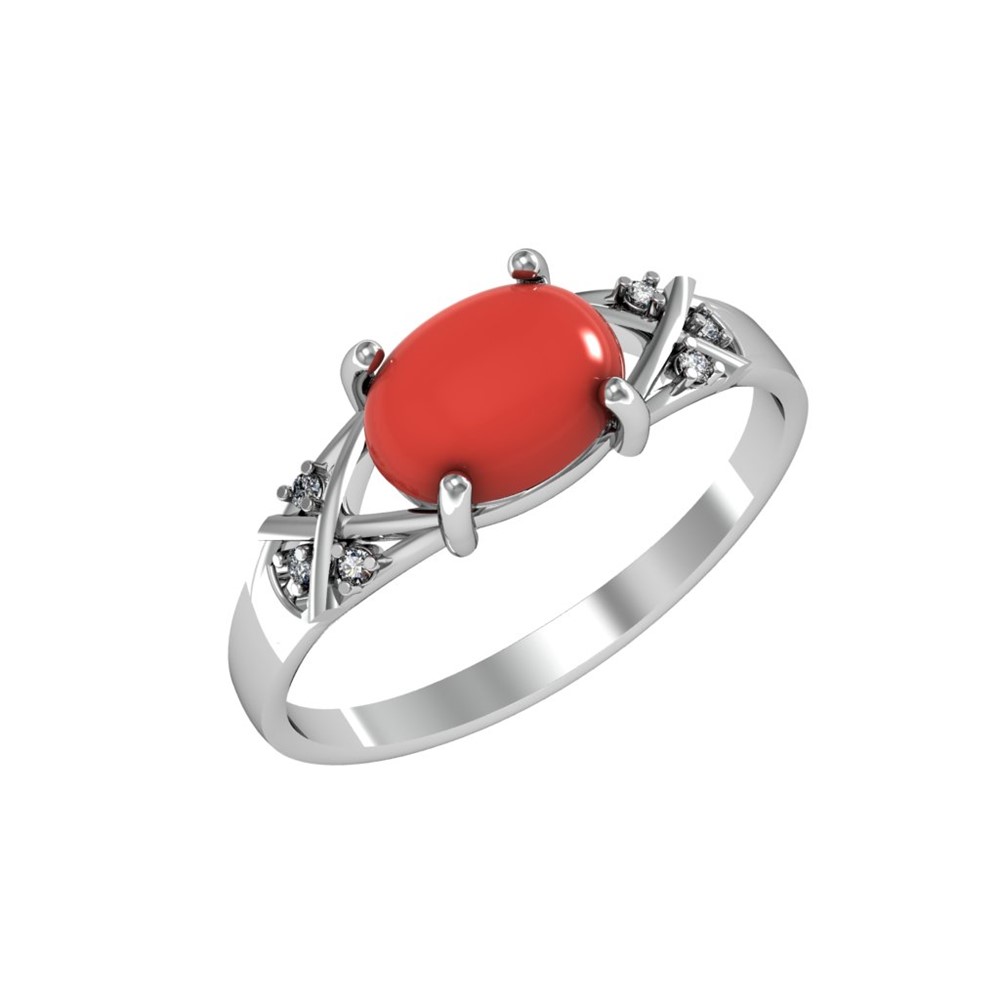 Кольцо из Серебра 925 Приволжский ювелир арт. 211138-FA11KR42, Родирование.